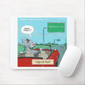 Ein Wolf aus Virginia Funny Mousepad (Mit Mouse)