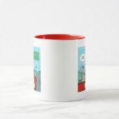Ein Wolf aus Virginia Funny Tasse (Zentrum)