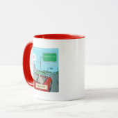 Ein Wolf aus Virginia Funny Tasse (Vorderseite Links)