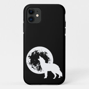 Ein Wolf-Mond Case-Mate iPhone Hülle