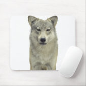 Ein Wolf Mousepad (Mit Mouse)