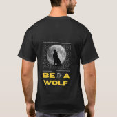 EIN WOLF T-Shirt (Rückseite)