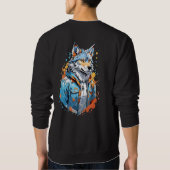 Ein Wolf-T - Shirt (Rückseite)