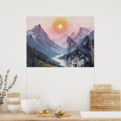 Ein Wolfstraum Poster (Küche)