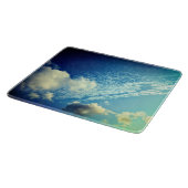 Ein Wolkenspringen Schneidebrett (Ecke)