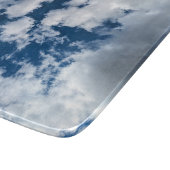Ein Wolkenwirbel Schneidebrett (Ecke)