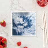 Ein Wolkenwirbel Serviette (Beispiel)