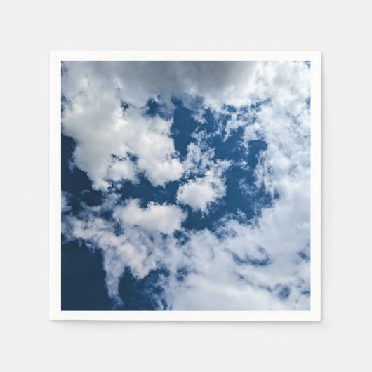 Ein Wolkenwirbel Serviette (Vorderseite)