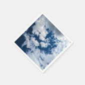 Ein Wolkenwirbel Serviette (Ecke)