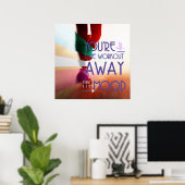 Ein Workout weg - Poster (Heimbüro)