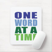 Ein Wort auf einmal Mousepad (Mit Mouse)