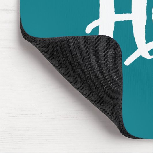 Ein Wort, das sagt, Hoffnung Curry Kalligraphie Mousepad (Ecke)