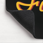 Ein Wort, das sagt, Kampf inspirierenden Zitat Mousepad (Ecke)