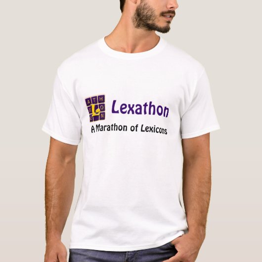 "Ein Wort, ein Wort" Lexathon Shirt (Vorderseite)