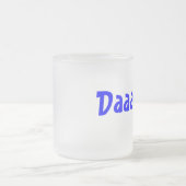 Ein Wort sagt es aller! Mattglastasse (Mittel)