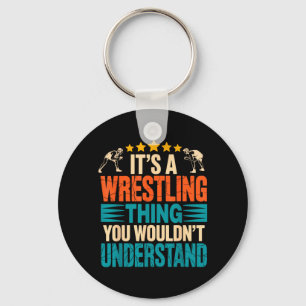Ein Wrestling-Ding, das ein Wrestler-Witz nicht ve Schlüsselanhänger