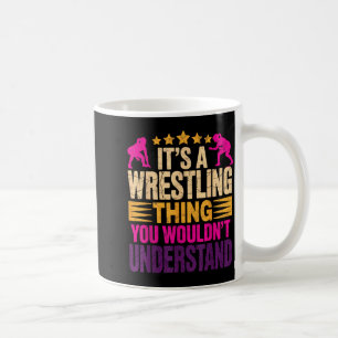 Ein Wrestling-Ding, das Wrestler Girl nicht verste Kaffeetasse