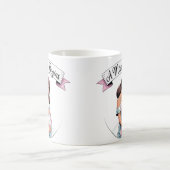Ein Wunder beginnt Schwangerschaft Kaffeetasse (Mittel)