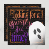 Ein wunderbar gutes Halloween-freudige Einladung (Vorne/Hinten)