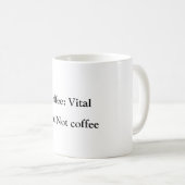 Ein wunderbar lustiger Schlamm für einen Kaffeelie Kaffeetasse (VorderseiteRechts)