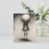 Ein wunderbar Spuk Geisterkind zu glücklichen Hall Postkarte (Stehend Vorderseite)