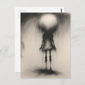 Ein wunderbar Spuk Geisterkind zu glücklichen Hall Postkarte (Vorne/Hinten)