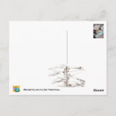 Ein wunderbares Leben zeichnen... Postkarte (Rückseite)