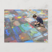 Ein wunderbares Leben zeichnen... Postkarte (Vorderseite)