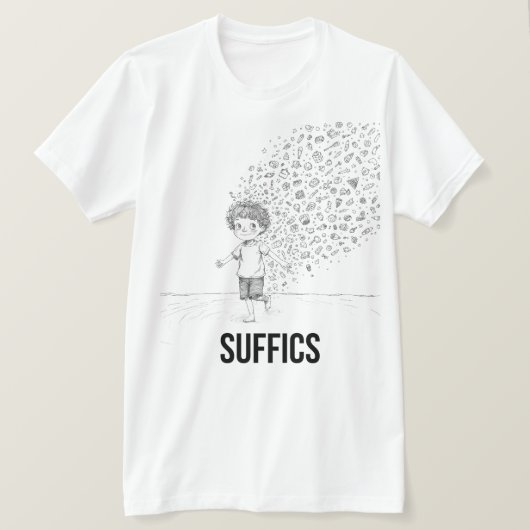 Ein wundersames Kind | SUFFIZIEN T-Shirt (Design vorne)