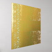 Ein wunderschön gestalteter indischer Schal in Grü Foliendrucke (Ablage )