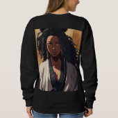 ein wunderschöner afrikanischer Design-T - Shirt (Rückseite)