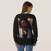 ein wunderschöner afrikanischer Design-T - Shirt (Schwarz voll)