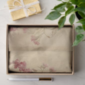 Ein wunderschöner französischer Urwald mit Florala Seidenpapier (Geschenk)