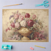 Ein wunderschöner französischer Urwald mit Florala Seidenpapier (Basteln)