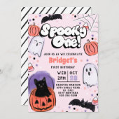 Ein wunderschöner! Ghost Birthday Einladung (Vorne/Hinten)