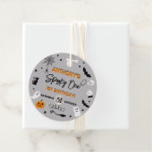 Ein wunderschöner! Halloween 1. Geburtstag Party Geschenkanhänger (Beispiel)