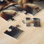 Ein wunderschöner Hamster mit Riesenspinne Puzzle (Seite)