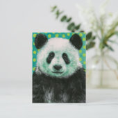 Ein wunderschöner Panda-Bär Postkarte (Stehend Vorderseite)