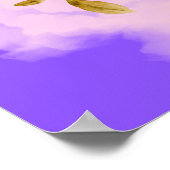 Ein wunderschöner Poster-Blume-Stil Poster (Ecke)