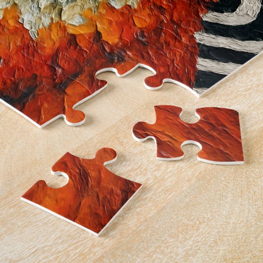 Ein wunderschöner roter Fuchs  Puzzle (Seite)