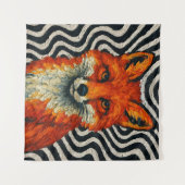 Ein wunderschöner roter Fuchs Wandteppich (Vorderseite (Horizontal))