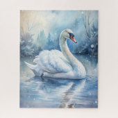 Ein wunderschöner Schwan Puzzle (Vertikal)