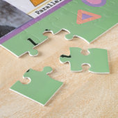 Ein wunderschöner, sonniger Hund mit Erziehung Puzzle (Seite)