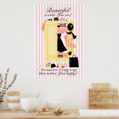 Ein wunderschöner Wardrobe! Poster (Küche)