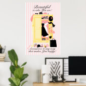 Ein wunderschöner Wardrobe! Poster (Heimbüro)