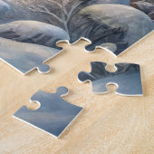 Ein wunderschöner weißer Wolf Puzzle (Seite)