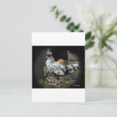 ein wunderschönes Design eines schönen exotischen Postkarte (Stehend Vorderseite)