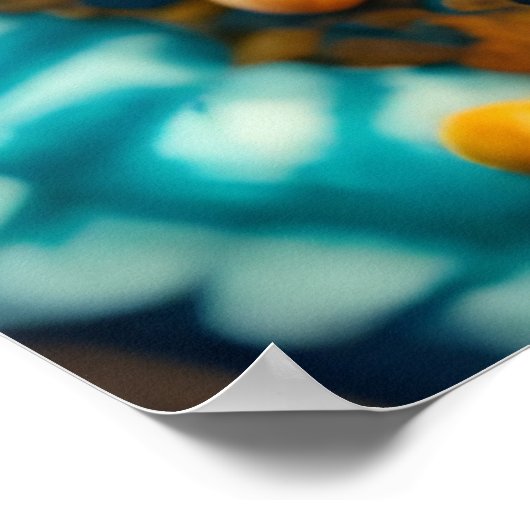 Ein wunderschönes Mädchen aus den Inkastämmen Poster (Ecke)