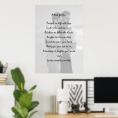 Ein Wunsch für euch Poster (Männer) (Heimbüro)