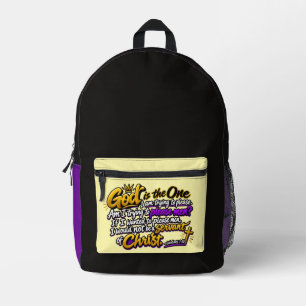 Ein Wunsch, Gott zu gefallen Bedruckter Rucksack